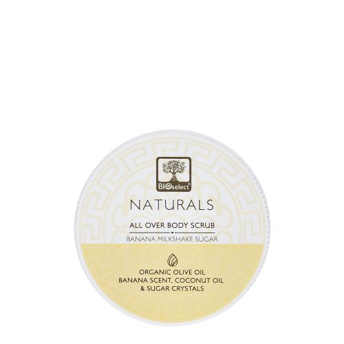 NATURALS- All over Body Scrub Exfoliate and Polish- Banana Milkshake Sugar